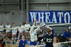 VB vs MHC  Wheaton Women's Volleyball vs Mount Holyoke College. - Photo by Keith Nordstrom : Wheaton, Volleyball, VB